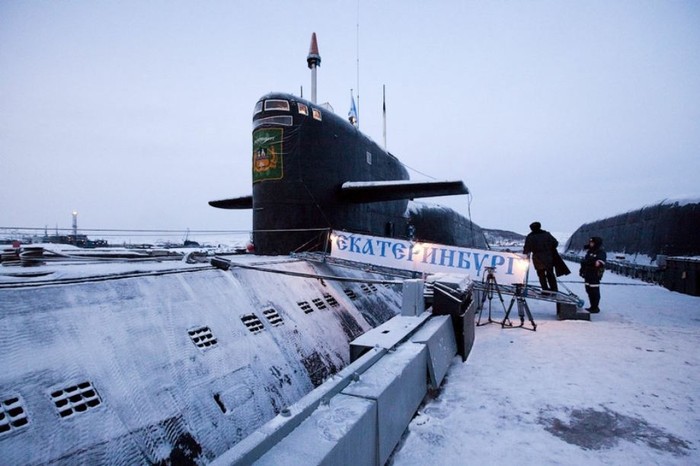 Tàu ngầm hạt nhân K-84 Ekaterinburg được đưa vào biên chế trong Hải quân Liên Xô (khi đó) vào ngày 30/12/1985.